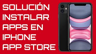 📱 SOLUCIÓN No puedo DESCARGAR APLICACIONES en mi iPhone APP STOREFACIL Y RÁPIDOTRES MÉTODOS [upl. by Ttam]