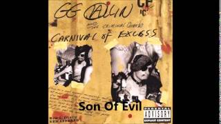 GG Allin  Carnival Of Excess Full Album [upl. by Zuzana]