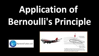 Application of Bernoullis Principle  Pressure [upl. by Courtund]