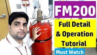 What is FM 200  Fire Suppression Release System Full Detail amp Operation Tutorial [upl. by Yecal344]