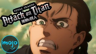 Top 10 Best Moments From Attack on Titans Final Season [upl. by Hills130]