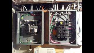 Inexpensive residential generator hookup [upl. by Hanna]