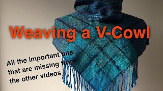 Weaving a VCowl all the important bits [upl. by Cohe]