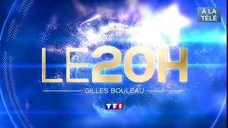 Nouveau Générique LE 20H Gilles Bouleau – TF1 [upl. by Yaral]