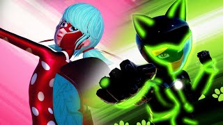 Miraculous Ladybug New space transformations animation [upl. by Aniaj]