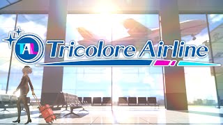 【MMD】TDA式三人的 三色航空 Tricolore Airline トリコロール・エア・ライン [upl. by Eulaliah]