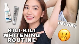 MY KILIKILI WHITENING ROUTINE  WATSONS FINDS FT DEONAT amp LUXE ORGANIX  Yvette Ramirez [upl. by Sid]