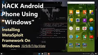 How Hackers Use MetaSploit Framework on Windows to Hack SmartPhones  Prevention CyberTonian [upl. by Gaudette735]