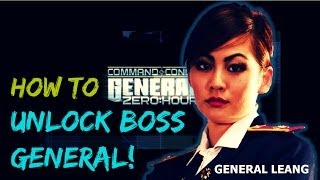 How to Unlock BOSS General General Leang CampC Zero Hour [upl. by Kenelm]