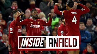 Inside Anfield Liverpool 32 West Ham  EXCLUSIVE tunnel cam from late win [upl. by Kristina]