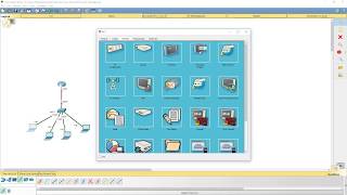 Packet Tracer  Straight and Cross Over cables 001 [upl. by Christoforo]