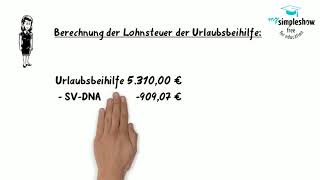 Die Berechnung der Lohnsteuer von Sonderzahlungen ohne Sechstelbestimmung  Österreich 2019 [upl. by Mindi]