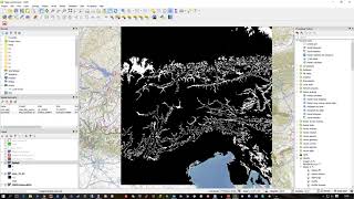 QGIS Raster Calculator [upl. by Hachmann]