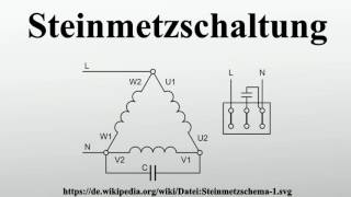 Steinmetzschaltung [upl. by Elfstan]