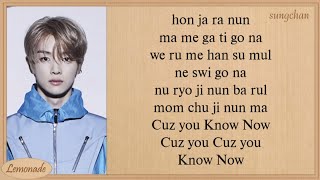 NCT U  Know Now Easy Lyrics [upl. by Morrison]