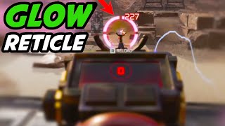 GLOWING Custom Reticle Tutorial Apex Legends Season 11 [upl. by Giffer]