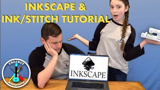 How to Use Inkscape amp InkStitch to Design Custom Embroidery Part 1 [upl. by Paton811]