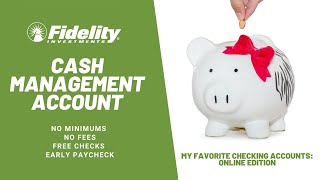 What is a Cash Management and How to Open one in Fidelity [upl. by Adnala586]