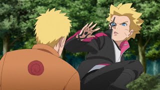 Karma Boruto Vs Naruto Full Fight l Boruto Episode 196 [upl. by Romilda]