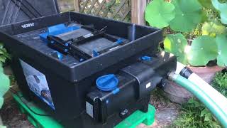 Oase External Pond Filter and Pump Test Review [upl. by Yorgo]