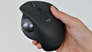 Best Ergonomic Mouse Logitech MX ERGO Overview [upl. by Orel786]