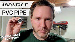 4 Ways to Cut PVC Pipe at Home [upl. by Caldeira494]