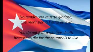 Cuban National Anthem  quotLa Bayamesaquot ESEN [upl. by Erena]