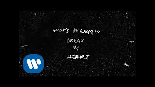 Ed Sheeran  Way To Break My Heart feat Skrillex Official Lyric Video [upl. by Megargee280]