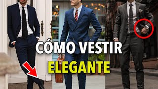 Cómo ser ELEGANTE al VESTIR – Guía para HOMBRES 👔 [upl. by Teemus]