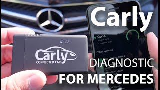 Carly OBD Diagnostic Code Reader amp App For Mercedes [upl. by Downall364]