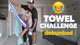 TikTok Towel Challenge Hilarious [upl. by Grane185]