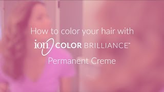 ion™ Color Brilliance™ Permanent Hair Color [upl. by Evreh]