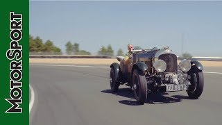 Being Birkin Driving the Bentley Blower at Le Mans [upl. by Attenwahs]