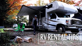 Renting an RV  5 Beginner Tips [upl. by Atsilac]