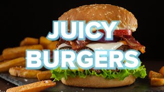 9 Juicy Homemade Burger Recipes • Tasty [upl. by Alecia]