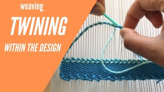 Twining  Weaving Techniques for Beginners [upl. by Vida]