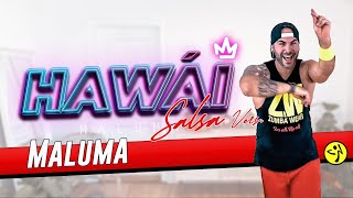 Maluma  Hawai Hawaii Salsa version  Zumba  Dance Workout [upl. by Body698]