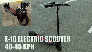 Affordable E10 Electric Scooter 48VOLTS500WATTS BRUSHLESS MOTOR [upl. by Aseret840]