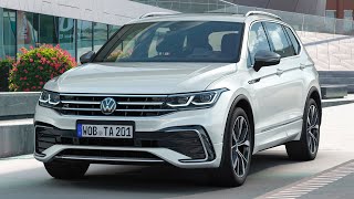 2022 Vw Tiguan Allspace – interior and exterior  Perfect 3Row SUV [upl. by Ander]