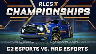 G2 Esports vs NRG Esports  NA RLCS X Championship  Semifinals [upl. by Scever65]