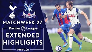 Tottenham v Crystal Palace  PREMIER LEAGUE HIGHLIGHTS  372021  NBC Sports [upl. by Aidua991]