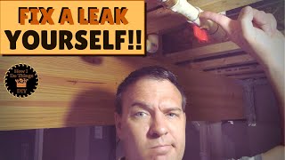 How To Fix A Leaky PVC Joint  DIY Plumbing [upl. by Goldenberg]