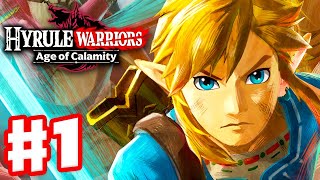 Hyrule Warriors Age of Calamity  Gameplay Walkthrough Part 1  The Battle of Hyrule Field [upl. by Shaum]