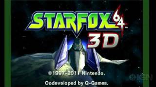 Star Fox 64 3D Game Opening [upl. by Suiraj]