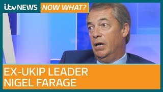 Nigel Farage on ludicrous Brexit plans and what Tommy Robinson petition says about UK  ITV News [upl. by Attelrahs617]