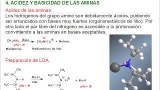 Acidez y basicidad de Aminas [upl. by Naerb]