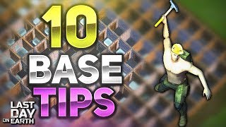 10 TIPS FOR BASE BUILDING YOU MUST KNOW  Last Day on Earth Survival [upl. by Barrie]