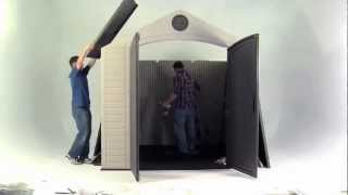 How To Assemble Your Lifetime Storage Shed [upl. by Filipe26]