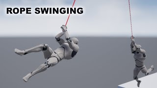 Unreal Rope Swinging System Tutorial [upl. by Ludwog629]