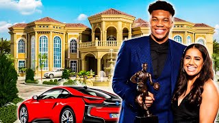 Giannis Antetokounmpo Lifestyle Net Worth and CRAZY LIFE JOURNEY [upl. by Yi]